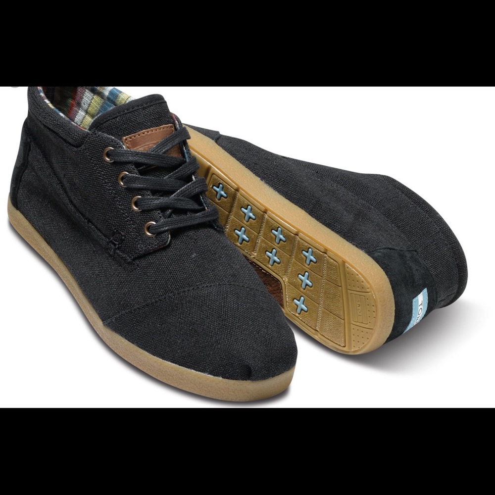 Toms “Movember” limited edition shoes Sz 10